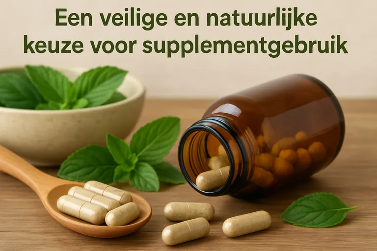 Een veilige en natuurlijke keuze voor supplementgebruik