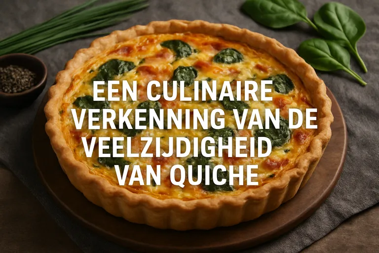 Een culinaire verkenning van de veelzijdigheid van quiche